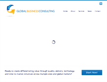 Tablet Screenshot of global-businessconsulting.com